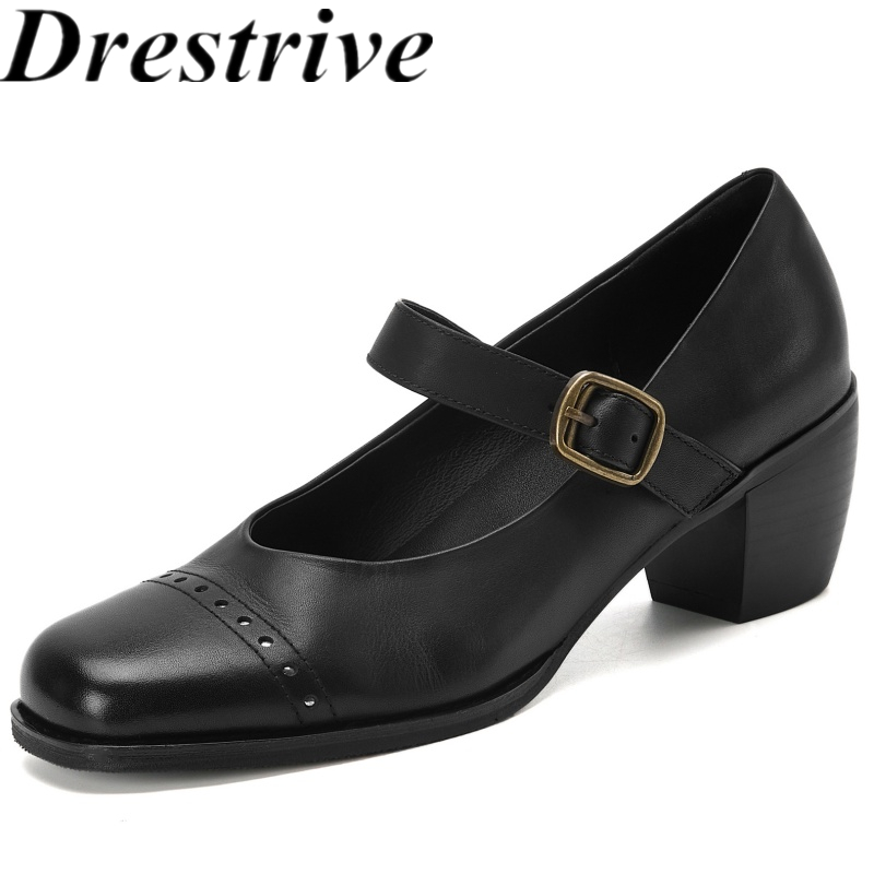 Leather Classic Strap - Drestrive 2025 Klassieke Top Kwaliteit Mary