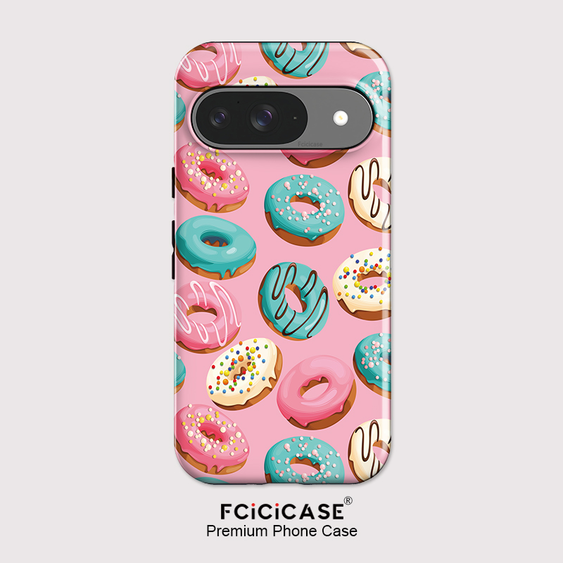 Google Pixel 9 Pro - Fcicicase 2-in-1 Dual Layer Telefoonhoesje voor
