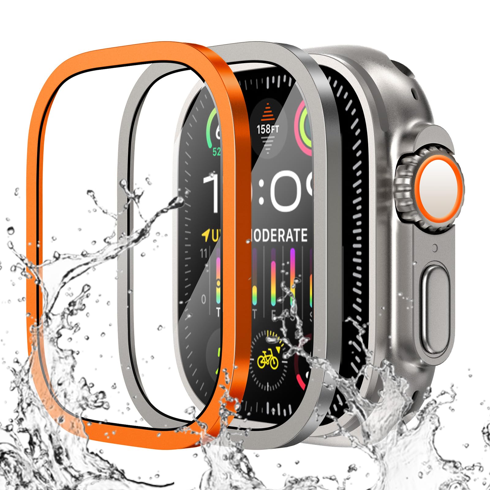 Smartwatch Straps & Accessories - Gehard glas voor Apple Watch Ultra