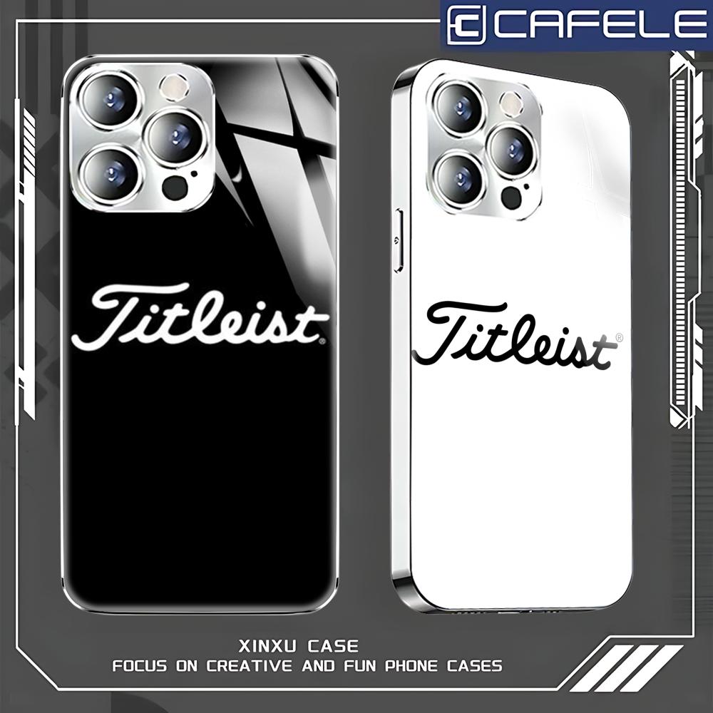 Apple Iphone 15 Pro Max - Sport Golfbal T-Titleists Telefoonhoesje voor iPhone