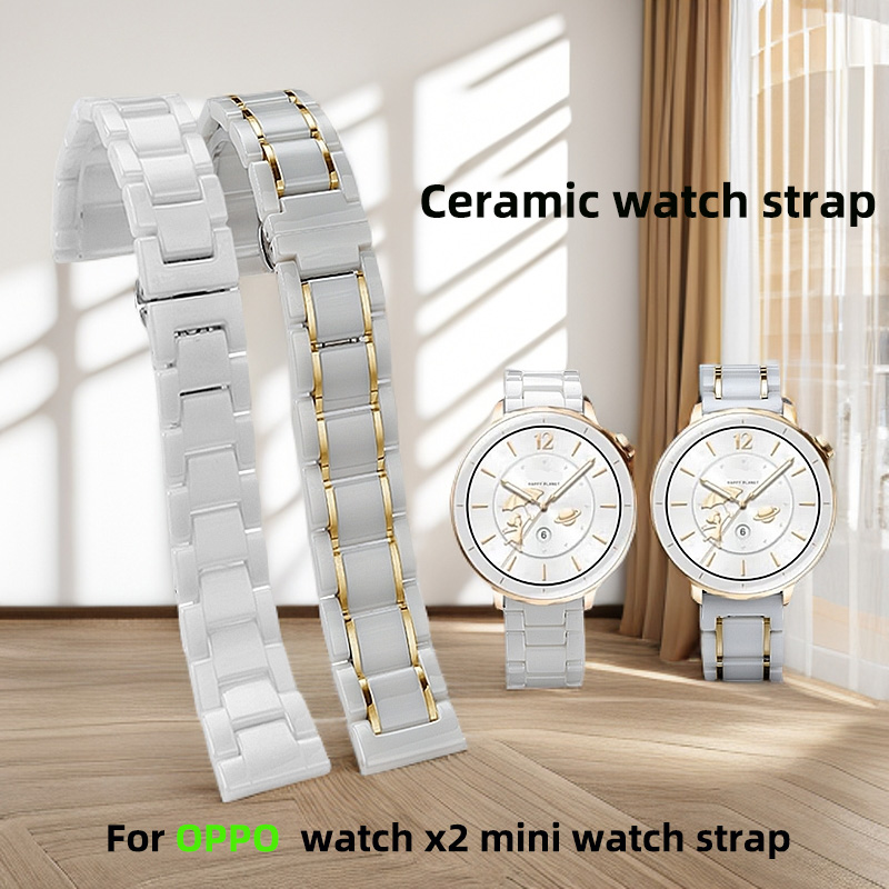 Smartwatch X2 - 18MM mode dames keramisch horloge voor