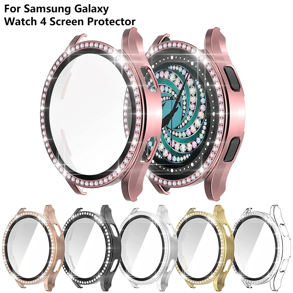 Accessories For Galaxy Watch 5 - Glas + hoesje voor Samsung Galaxy
