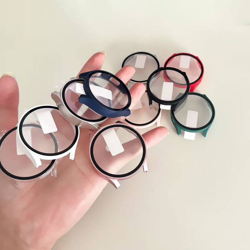 Accessories For Galaxy Watch 5 - Gehard glas + hoesje voor Samsung