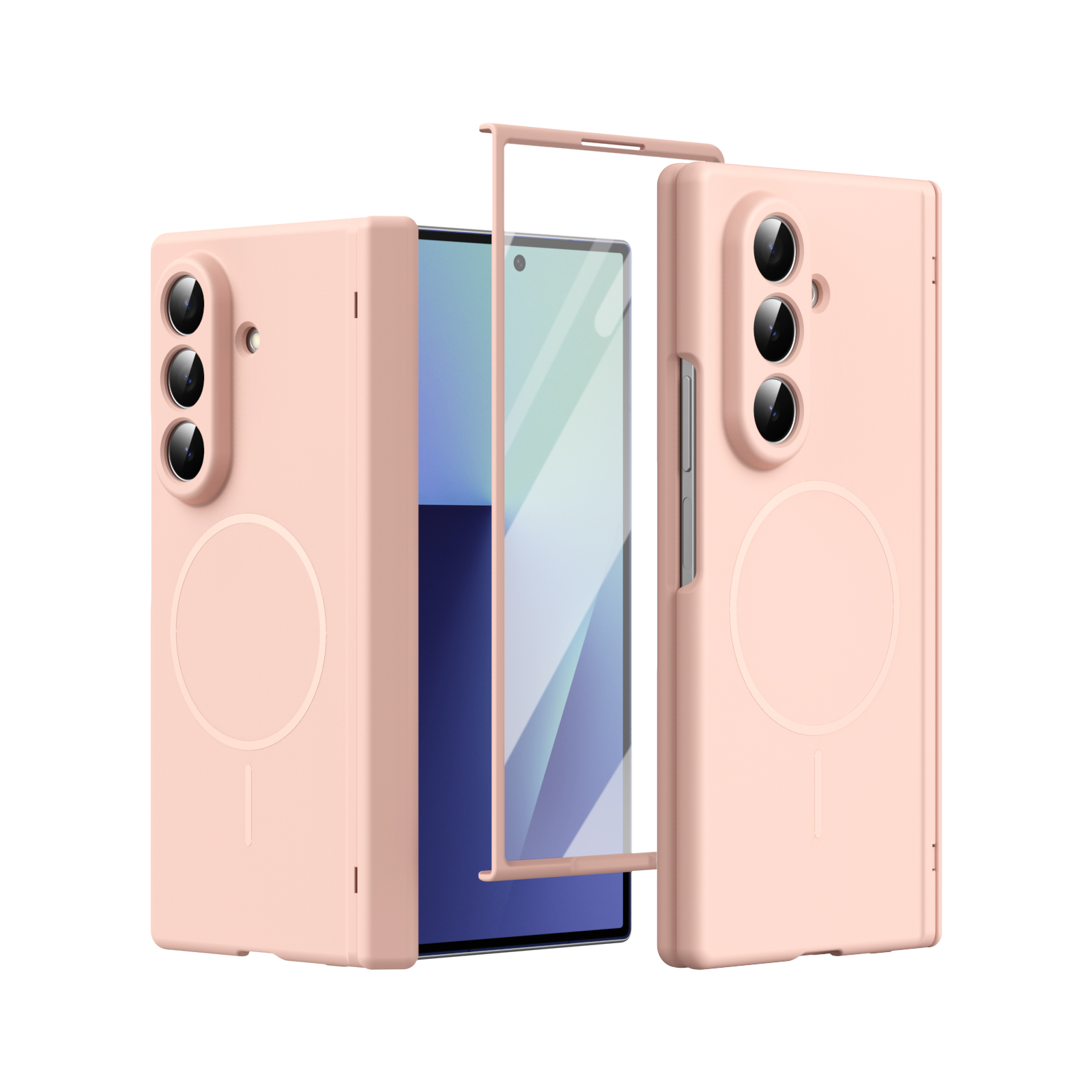 Screen Protector Film - Anti-vingerafdruk Volledige Beschermhoes Magnetische Case met
