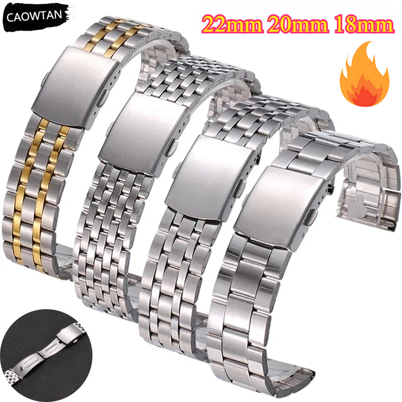 Accessories For Galaxy Watch 5 - 22mm 20mm 18mm Rvs Universele Band