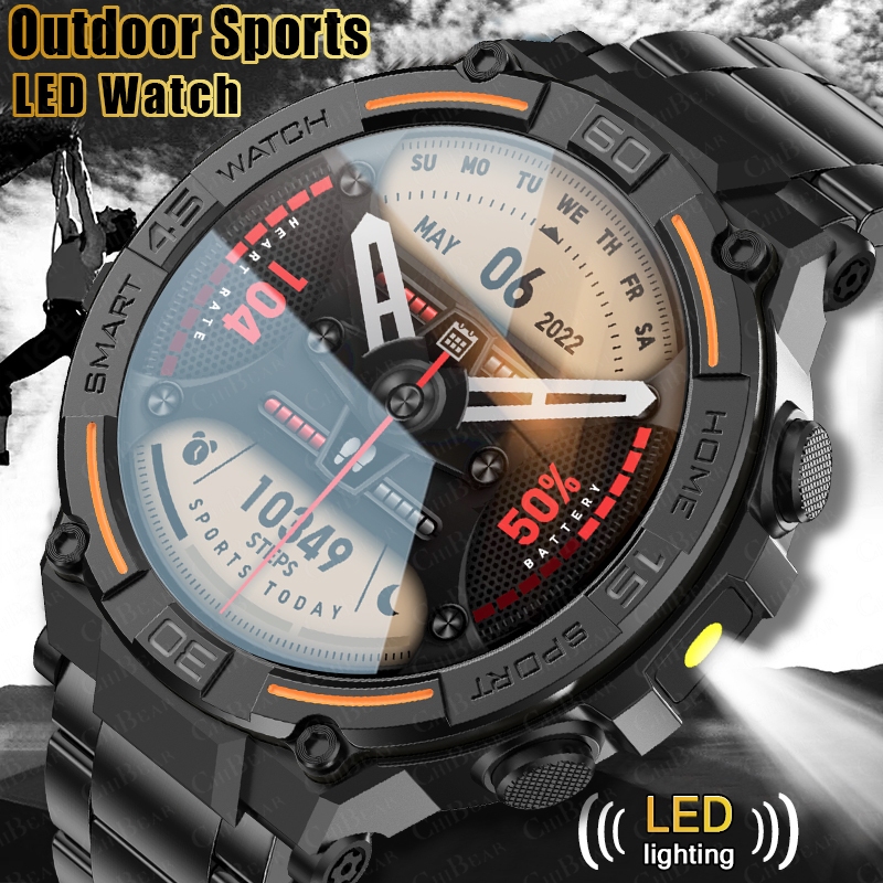 Smartwatch X2 - Outdoor Militaire Robuuste Smartwatch Heren GPS