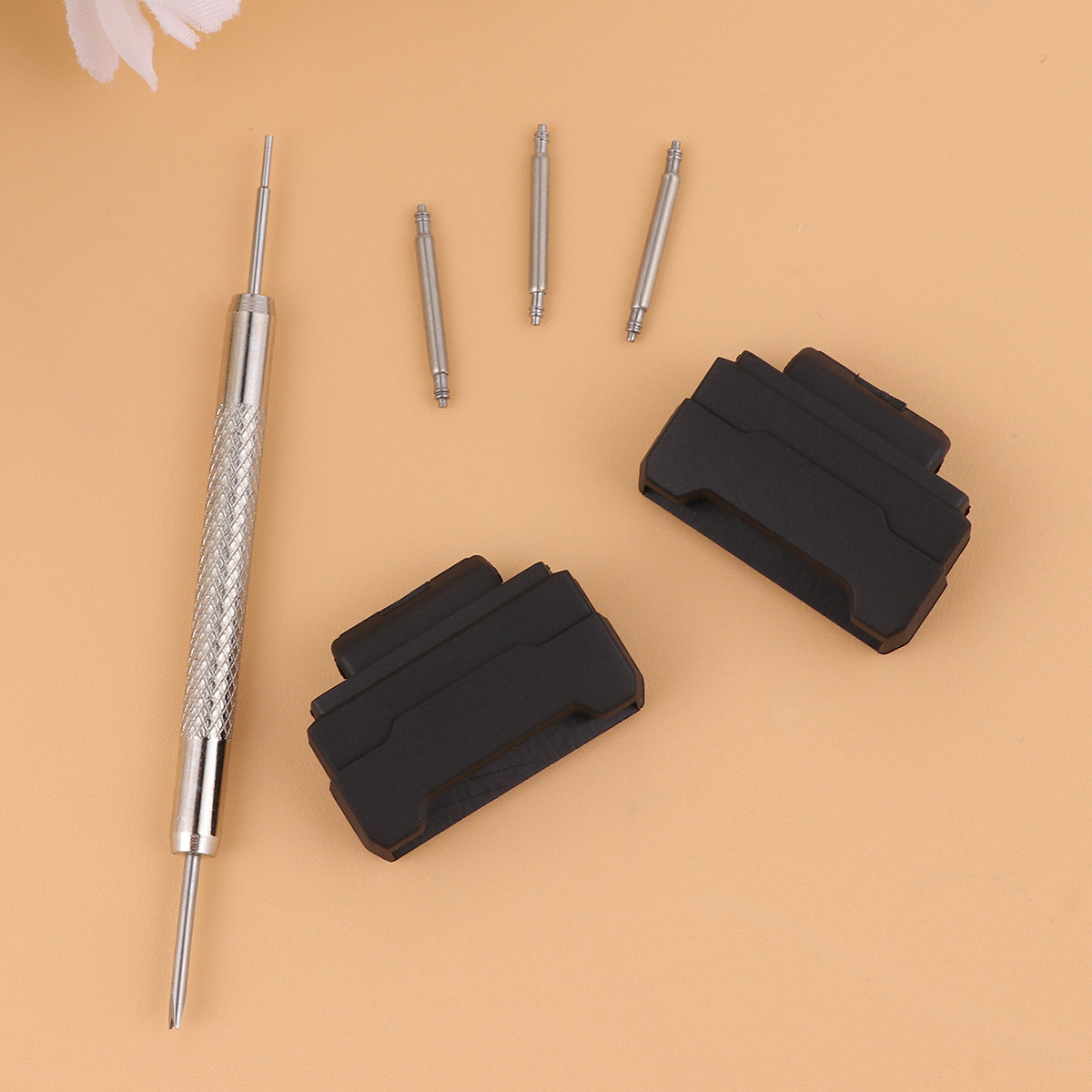 Smartwatch Straps & Accessories - 16 mm horlogebandconnector van harsmateriaal, adapter