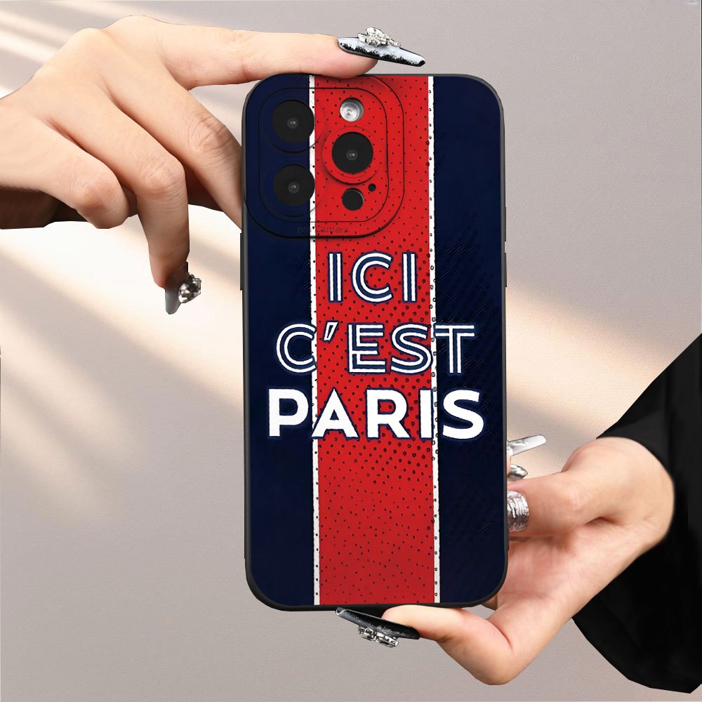 Xiaomi Redmi Note 14 - Franse charme Parijs tekst telefoonhoesje voor