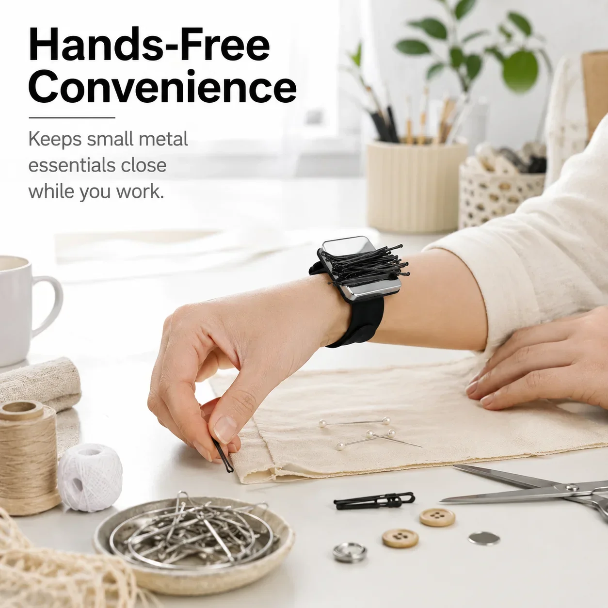 Smartwatch Straps & Accessories - Magnetische horlogeband, sterke magneetsluiting polsband voor