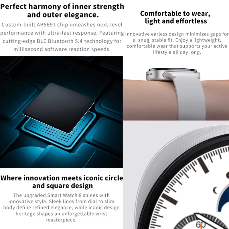 2026 Nieuwe klassieke 8 Max Sm - Smartwatch Straps & Accessories recensie en prijs