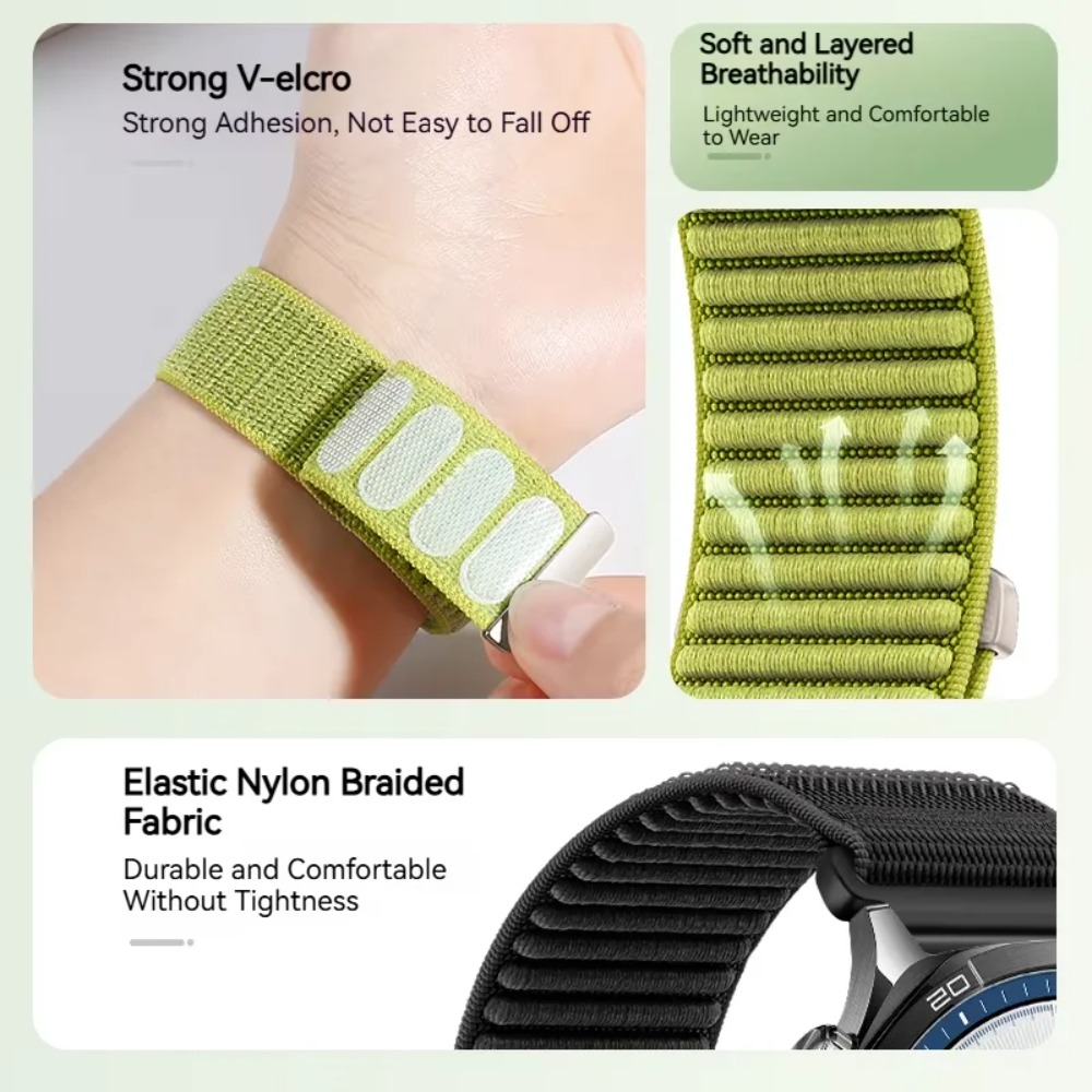 18/20/22mm Nylon Band voor OPP - Smartwatch X2 recensie en prijs