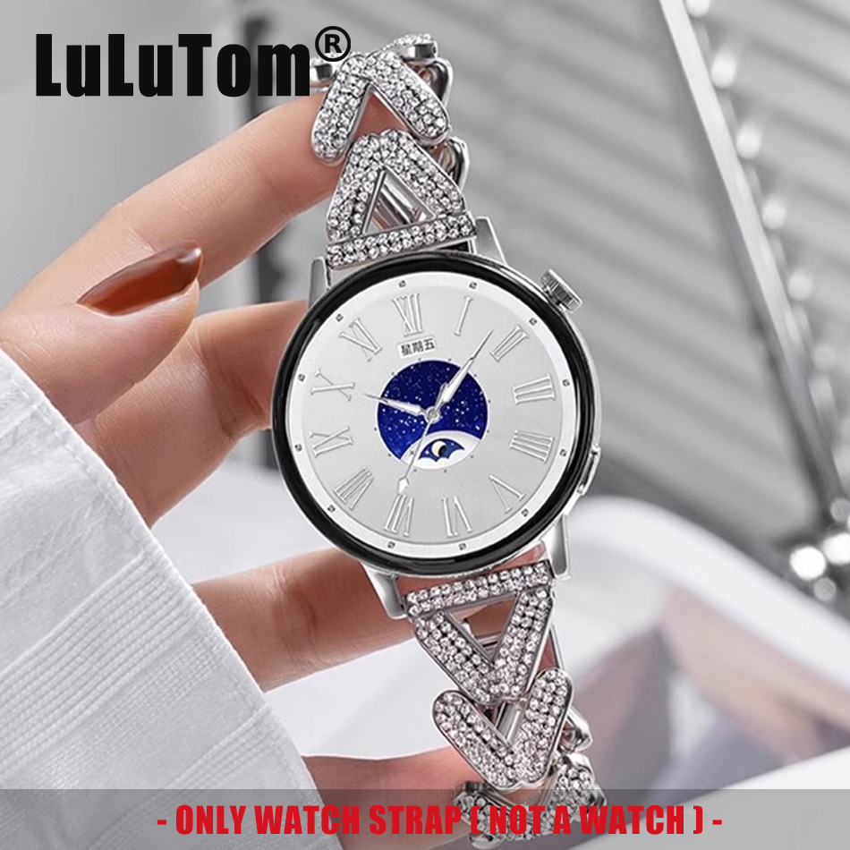 Luxe Diamond Tarwe Metalen Ban - Accessories For Galaxy Watch 5 recensie en prijs