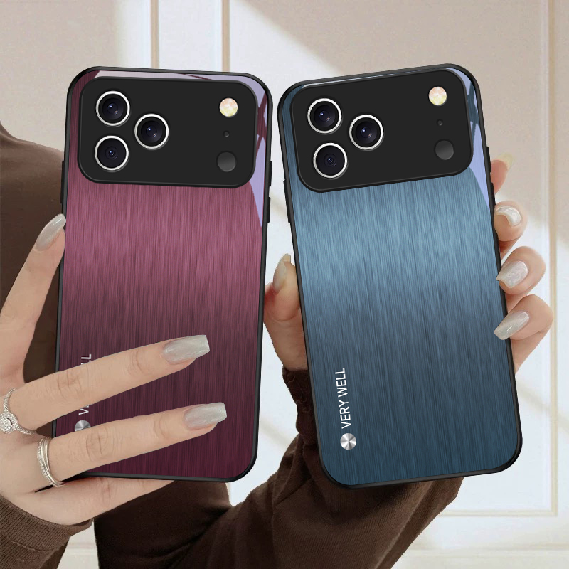 Minimaal geborsteld metalen te - Screen Protector Film recensie en prijs