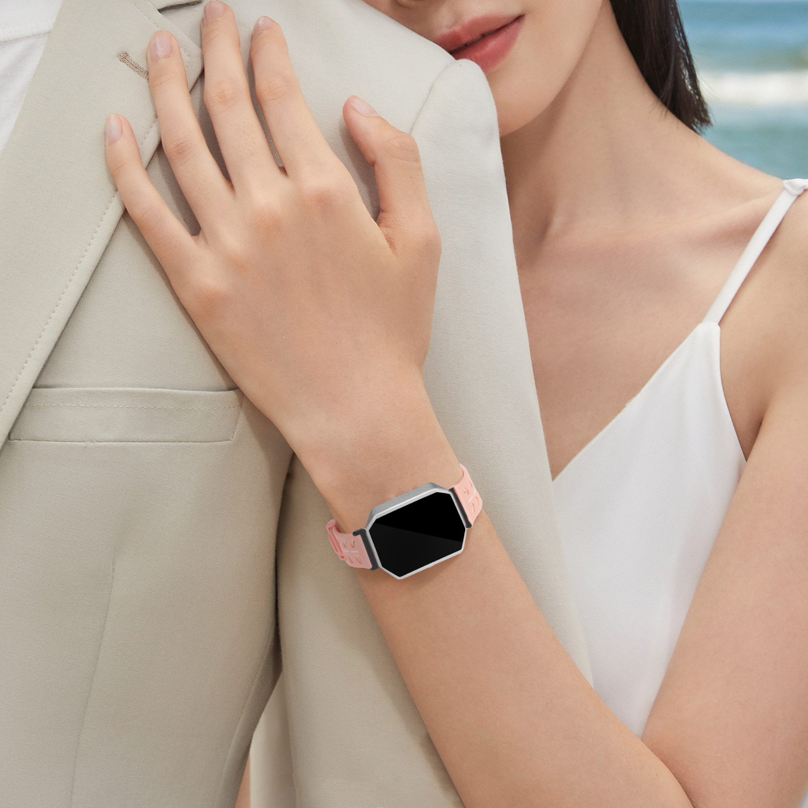 2 stuks metalen horlogebandcon - Smartwatch Straps & Accessories recensie en prijs