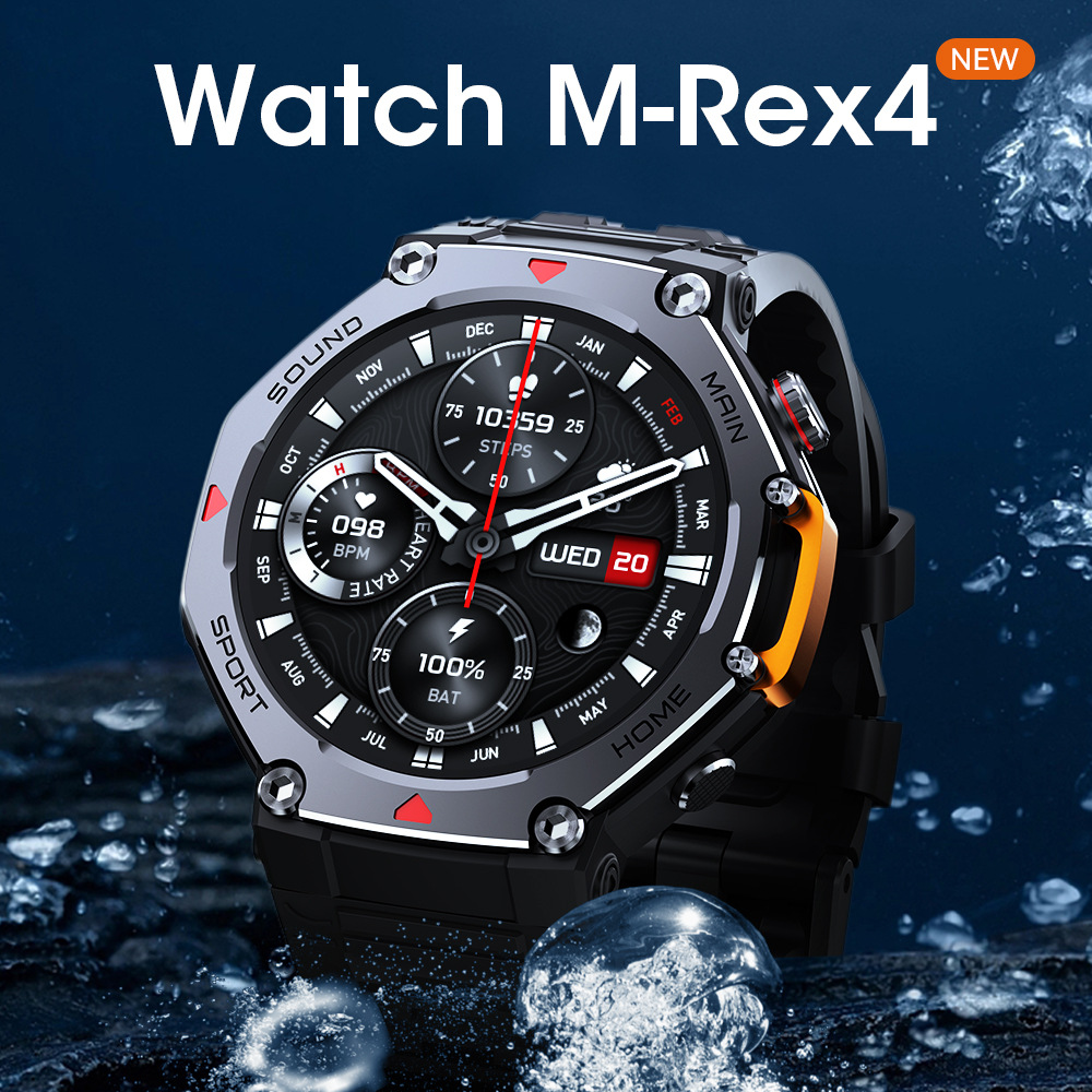 M REX4 Smart Sports Health Wat - Smartwatch M Active recensie en prijs