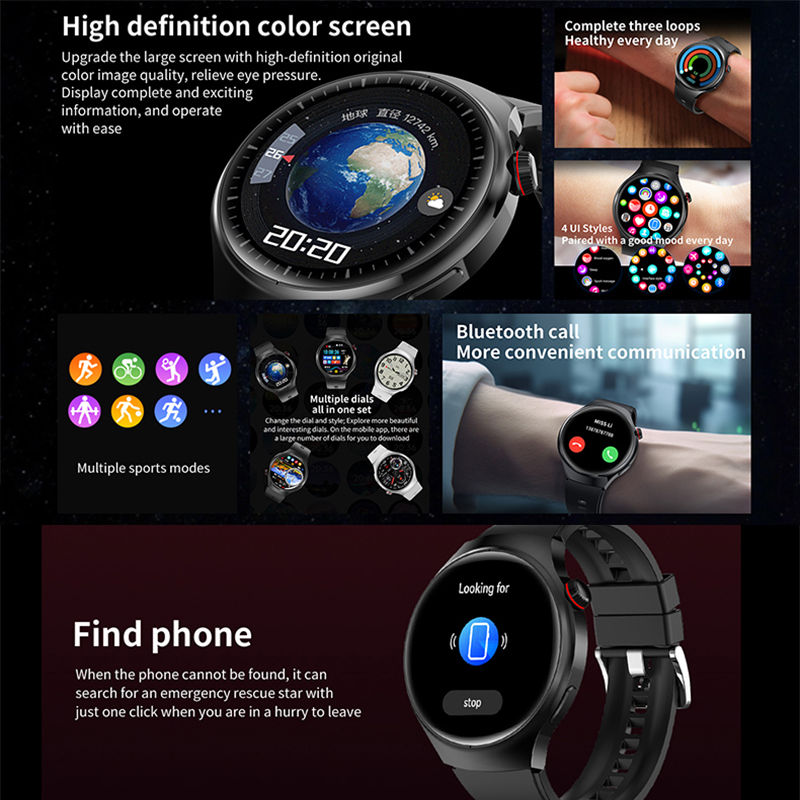 2026 Smartwatch Sportmodus AI  - Smartwatch M Active recensie en prijs