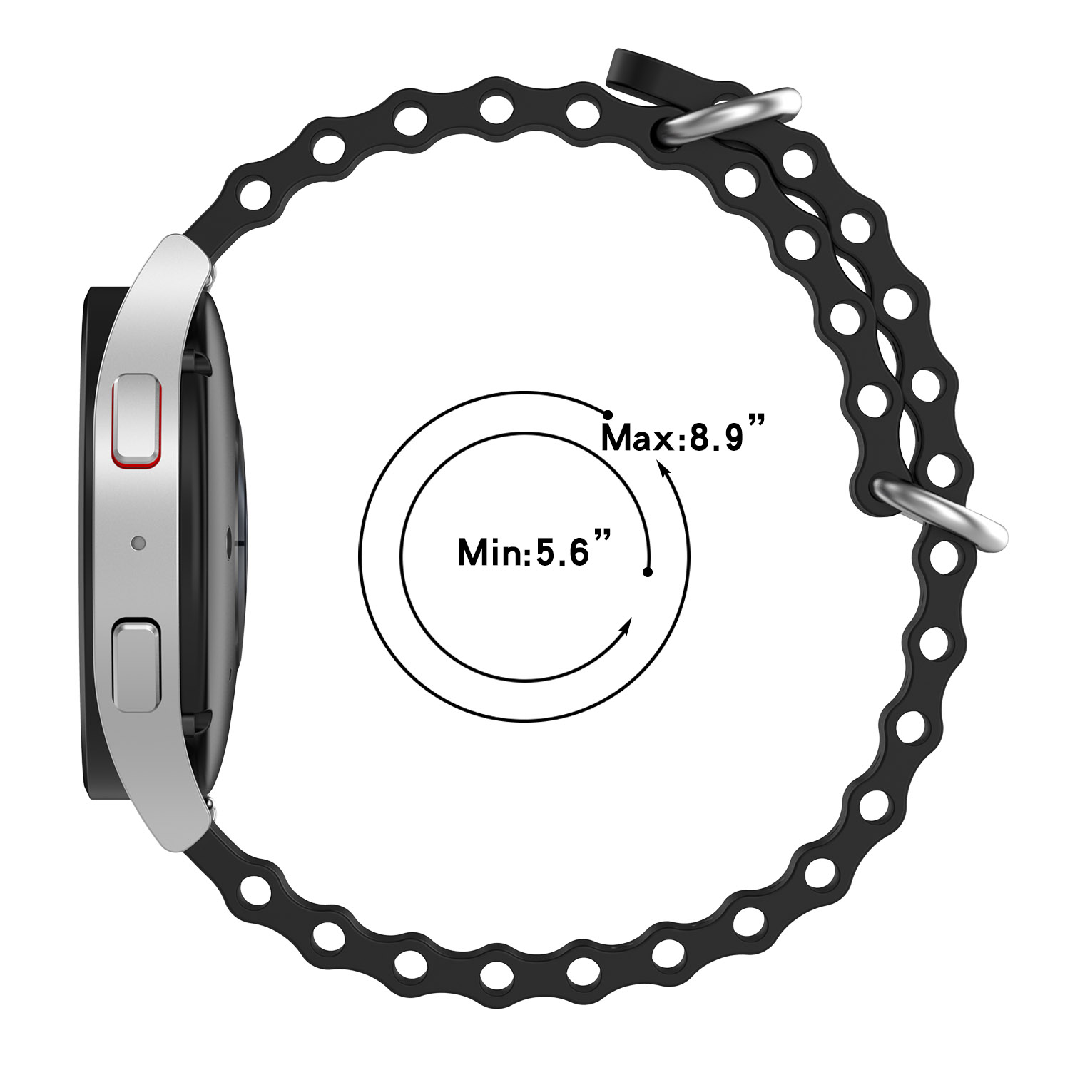 22 mm oceaanband voor OnePlus  - Smartwatch X2 recensie en prijs
