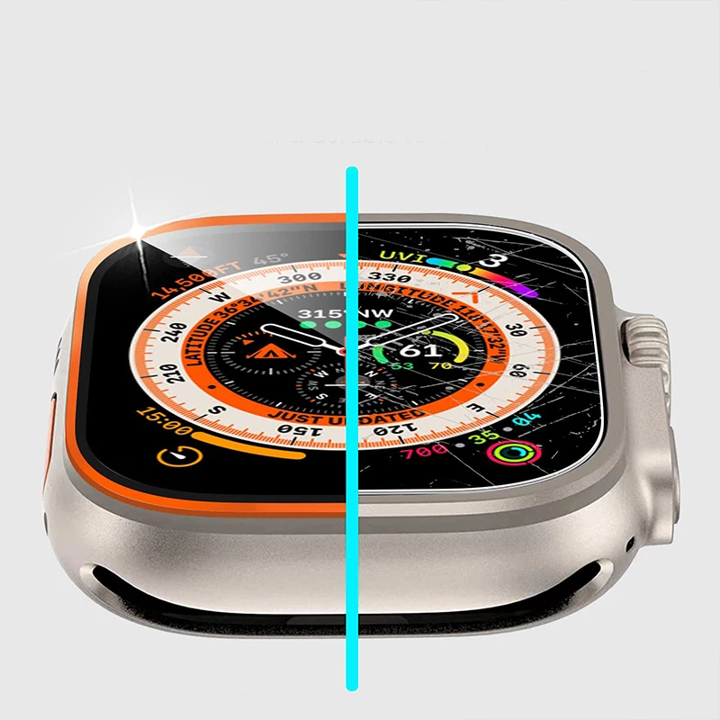 Gehard glasfilm voor Apple Wat - Smartwatch Straps & Accessories recensie en prijs