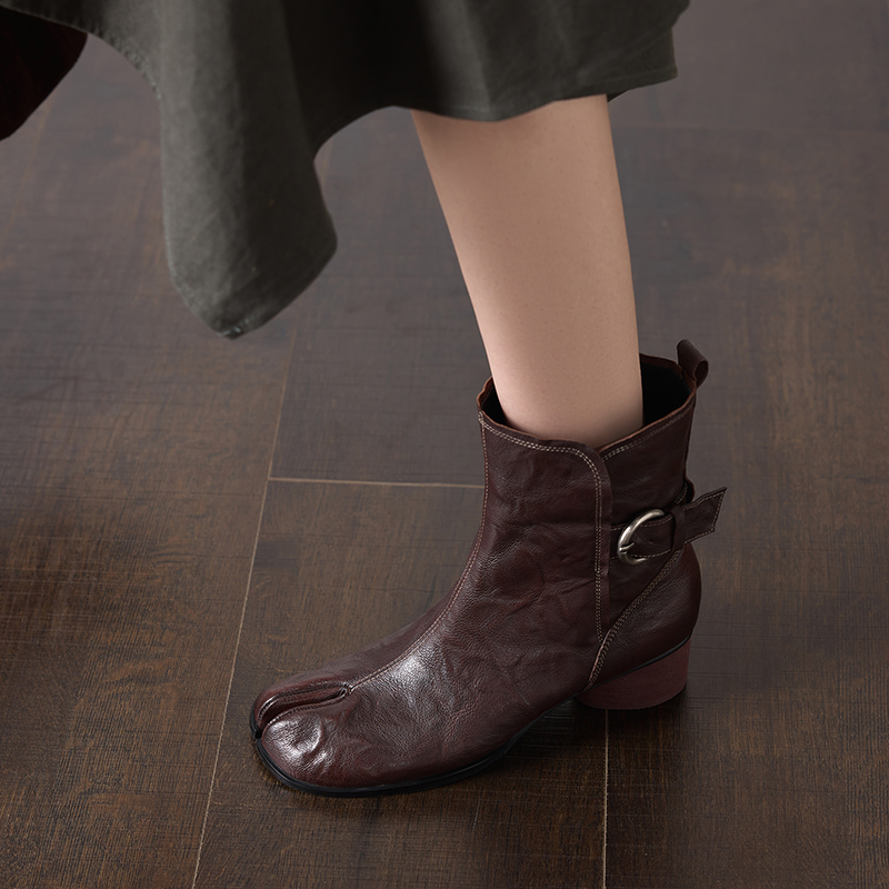 Handgemaakte Tabi-enkellaarzen - Leather Classic Strap recensie en prijs