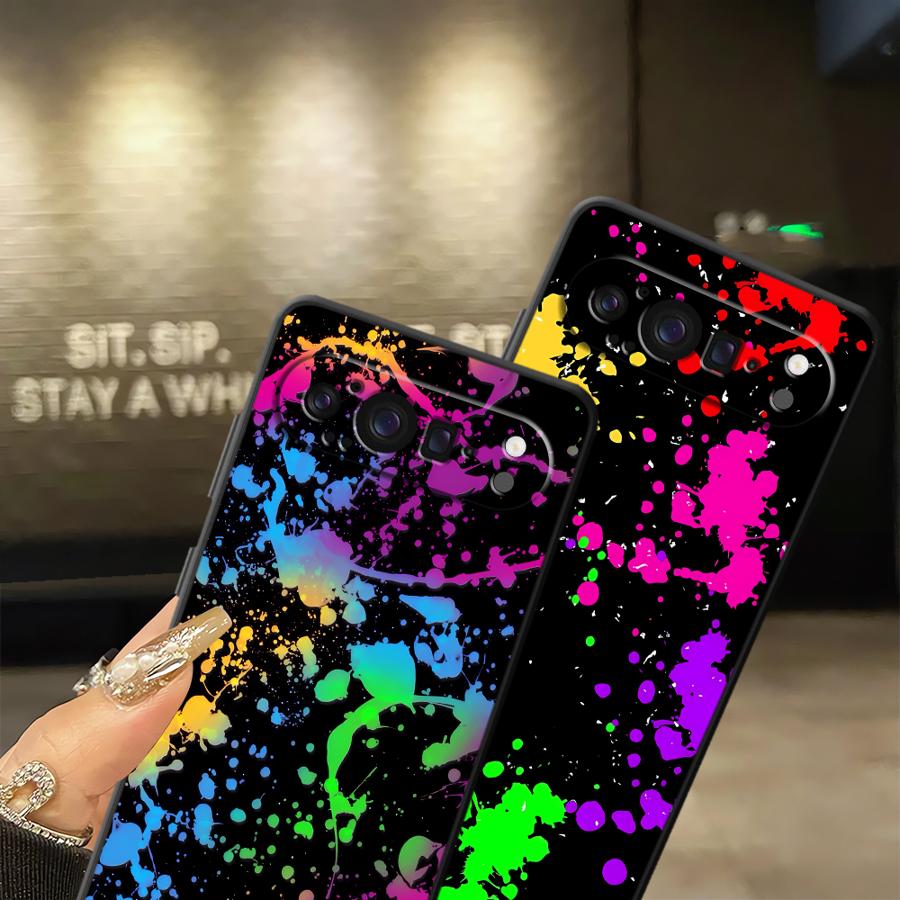 Regenboog Verf Spatten Funda T - Google Pixel 9 Pro recensie en prijs