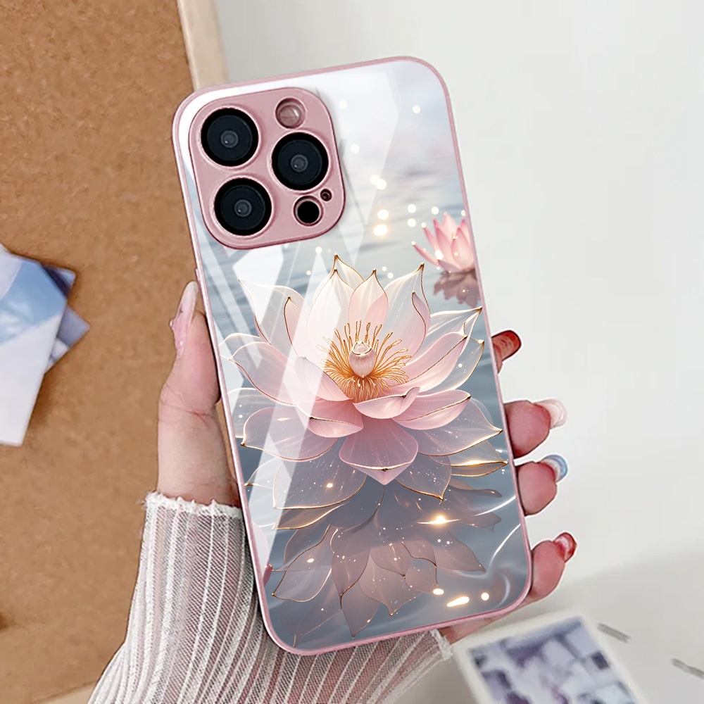 Lotusbloem telefoonhoesje voor - Screen Protector Film recensie en prijs