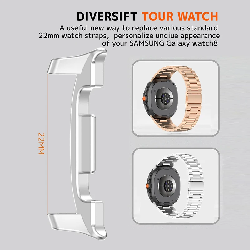 22mm Horlogeband Connector voo - Smartwatch Straps & Accessories recensie en prijs